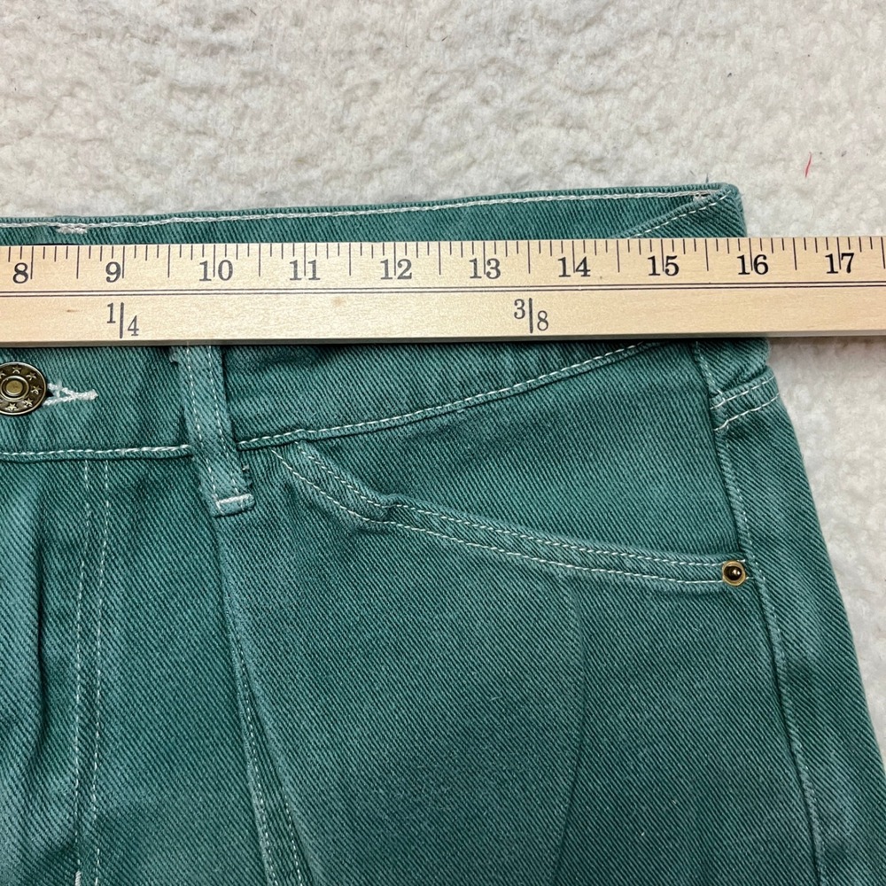 Lioness Cargo Pants Womens L Green Field Day Carpenter Wide Leg Utility Cotton - Picture 4 of 9
